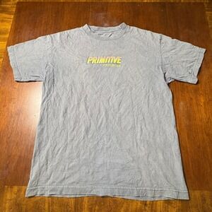 Primitive x Dragon Ball Z Super Saiyan Goku T-Shirt Gray Medium